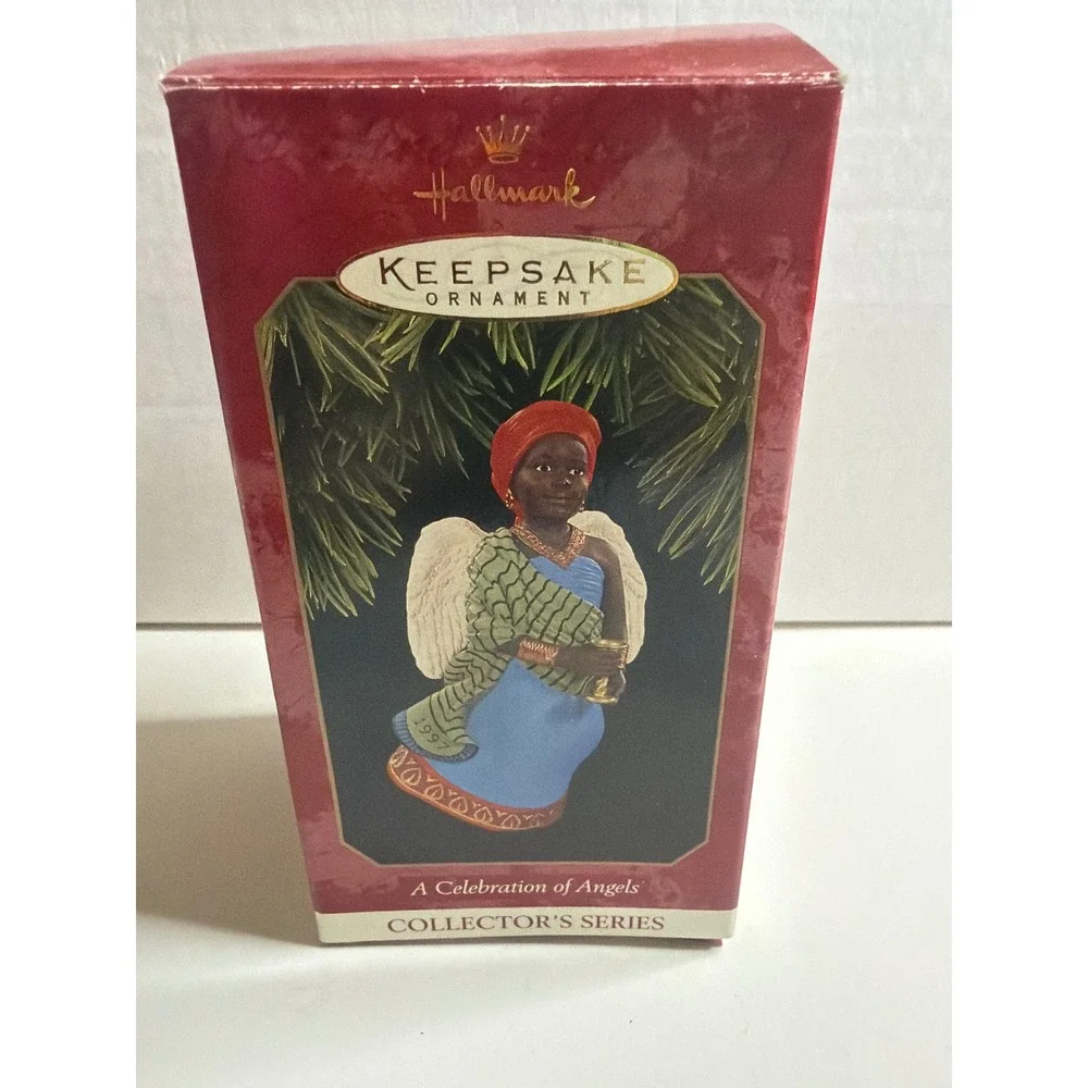 Hallmark Keepsake‎ Ornament 1997 Celebration of Angels Kwanzaa Angel QX6175
